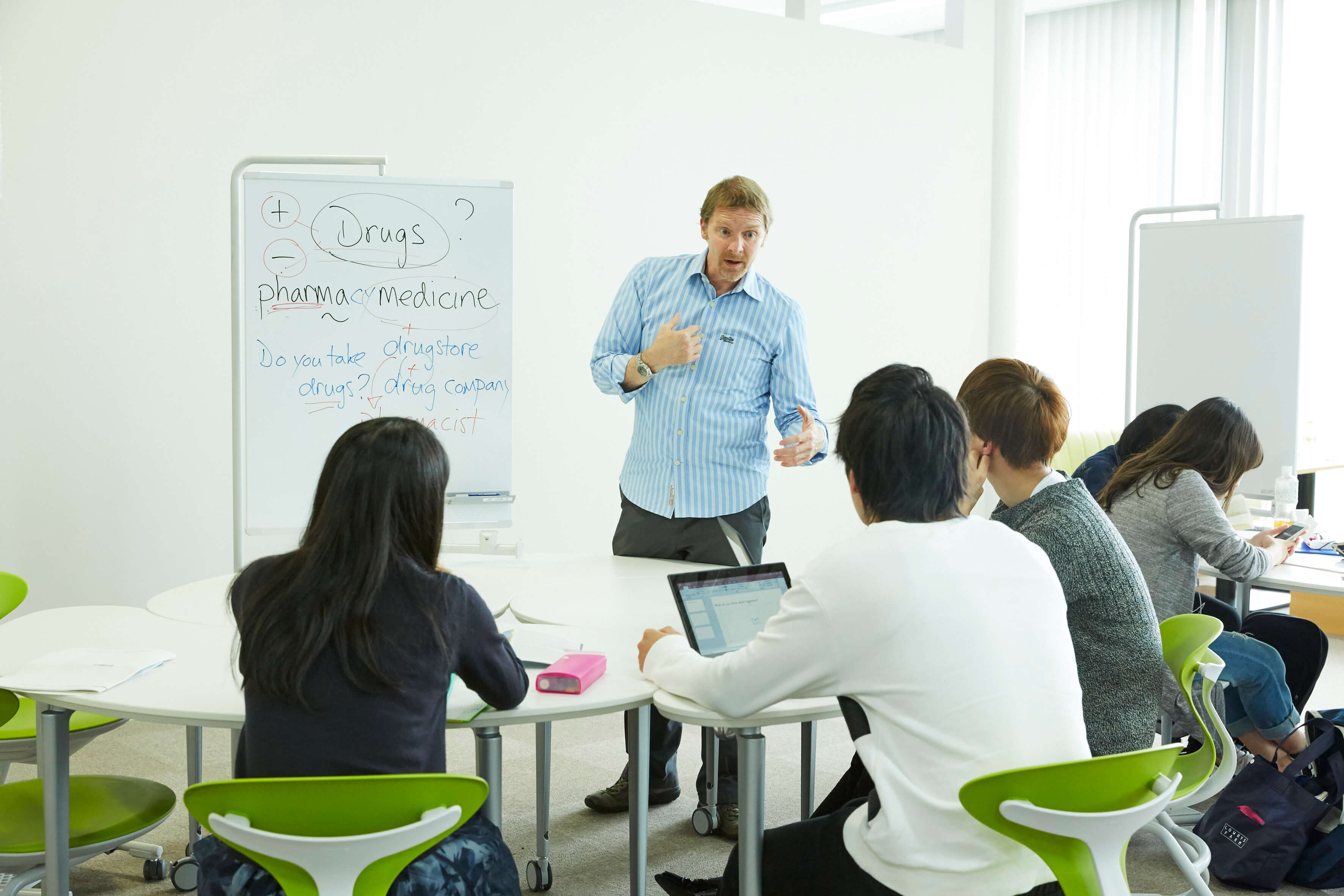 桜美林大学英語授業