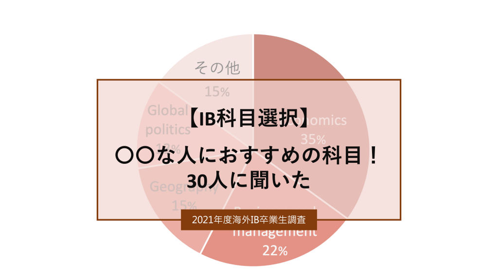 IBDP 国際バカロレア　数学 HL diploma AI IB(国際バカロレア) Math(数学)のレベルと難易度は？科目選択を